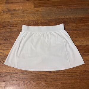 Aritzia White Women's Tennis Skirt